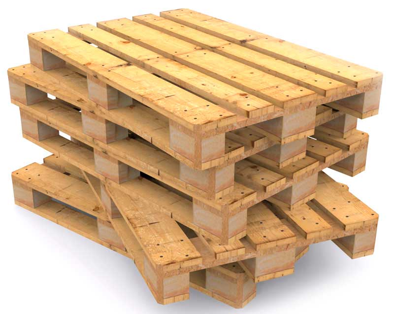 Преимущества квадратных деревянных поддонов